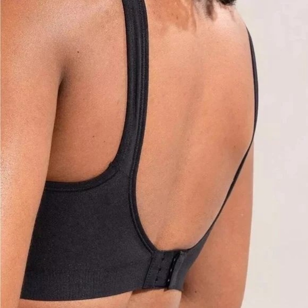 Truekind By Shapermint Women's Daily Comfort Wirefree Shaper Bra Black Size 3XL - Picture 3 of 10
